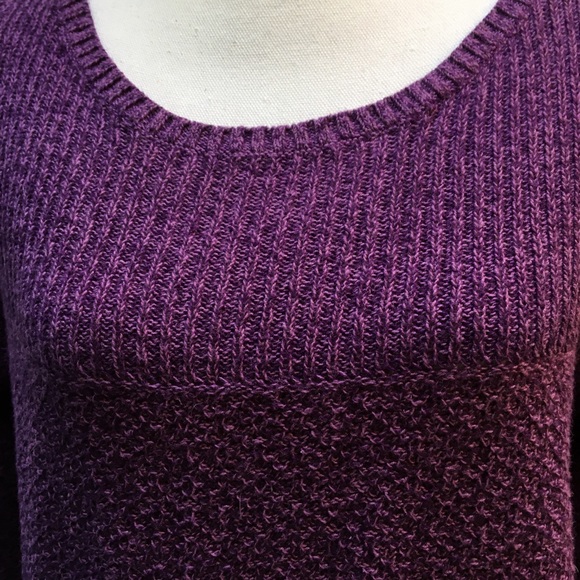 Purple sweater sz LG - Picture 3 of 11